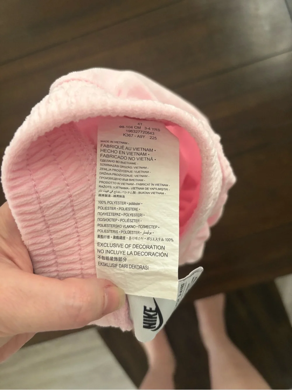 Nike Pink Hoodie & Jogger Set toddler track suit Mean Girls 4t